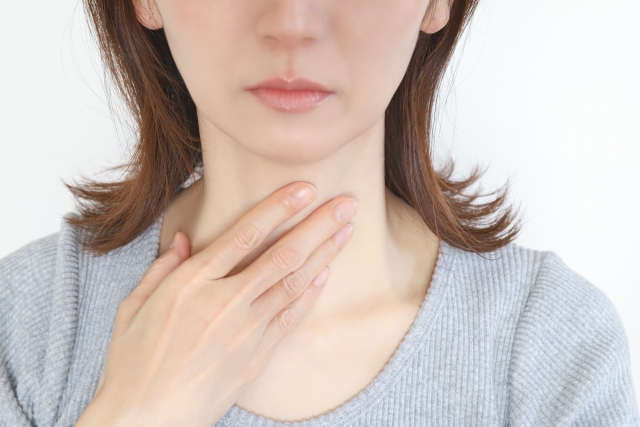 長引く咳・喉のつまり感